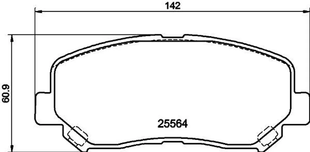 Plaquettes de frein HELLA haute performance JEEP CHEROKEE KL 8DB 355