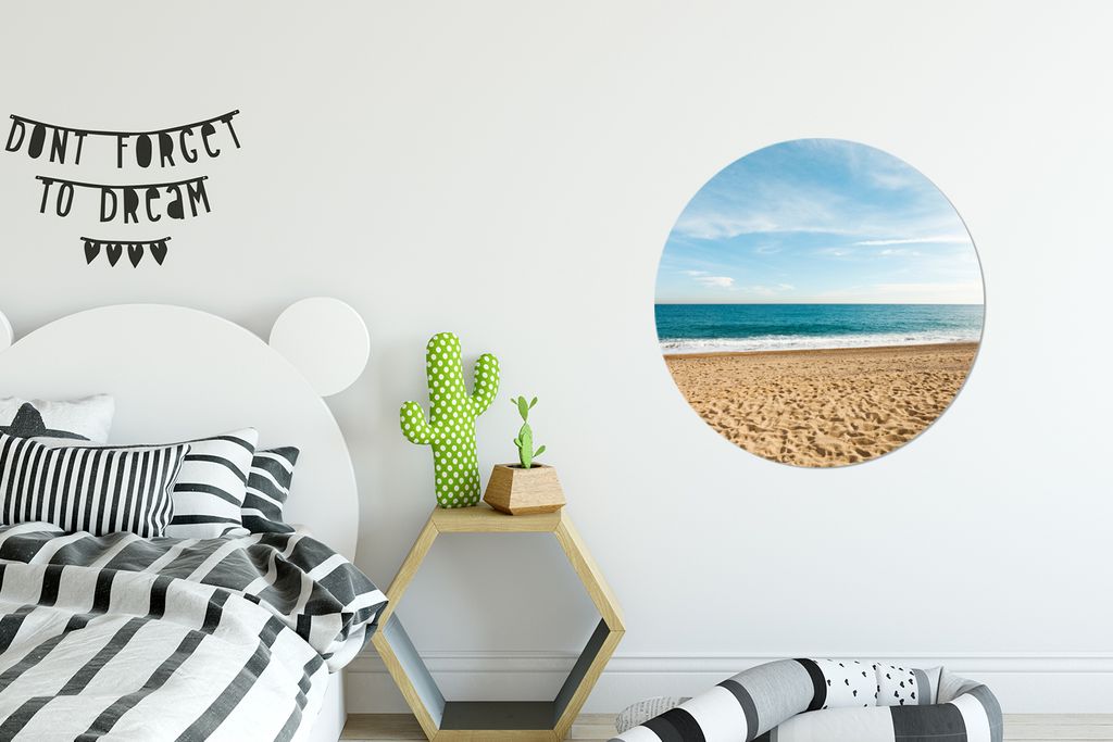 MuchoWow - Wand Kreis - Wandbild - Schlafzimmer - Aluminium Bild - Kinderzimmer - Wohnzimmer Dekoration - Wandschmuck