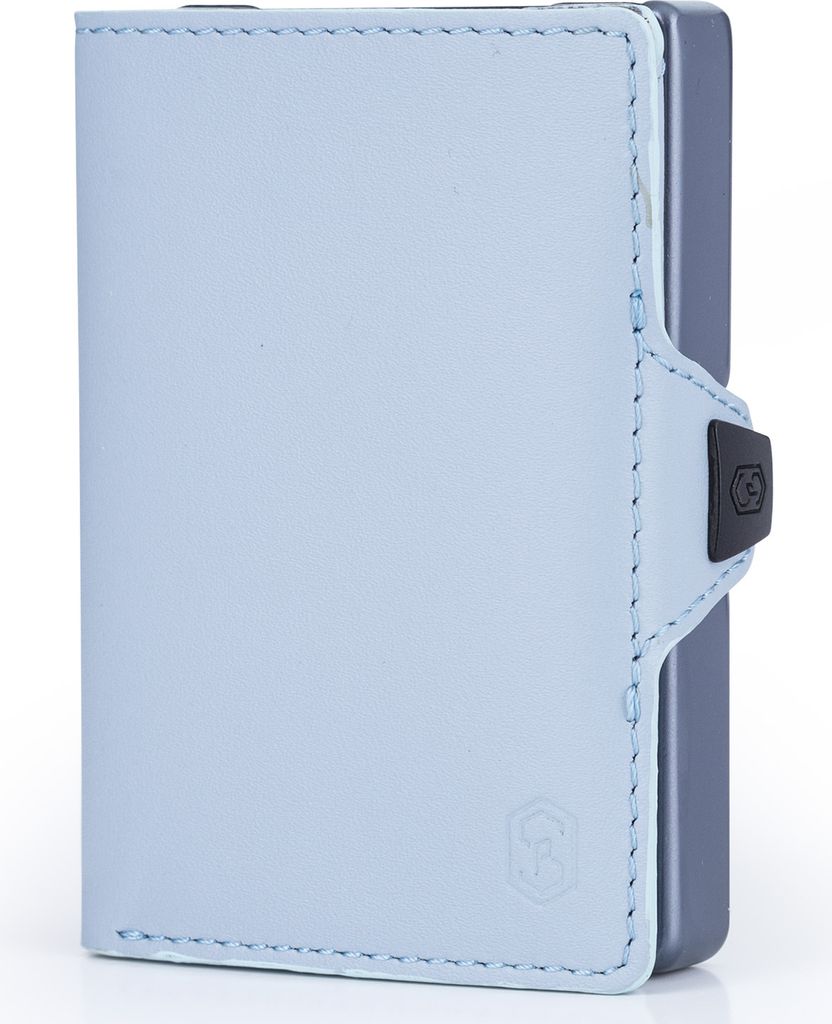 Slimpuro Geldbörse Herren, Slim Wallet mit RFID Schutz, Leder-Geldbörse Herren Klein mit Münzfach, Portmonee für Herren und Damen, Kartenetui &...