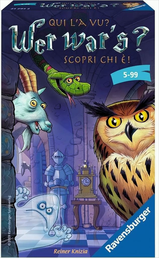 Wer war"s? Mitbringspiel – kompaktes Detektivspiel für Kinder