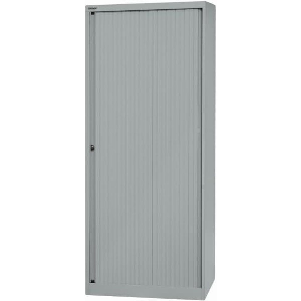 BISLEY Rollladenschrank EuroTambour Maße: 80 x 198 x 43 cm (B x H x T) Anzahl der Fachböden: 4 Fachböden
