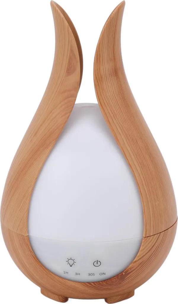 Humidificateur Ultrasonique Silencieux à Télécommande et Veilleuse LED Zen