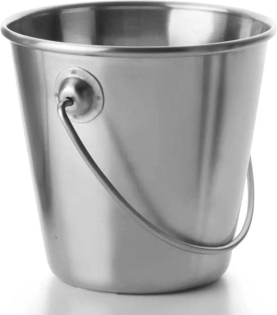 Mini-Eimer für Pommes oder Oliven 10cm