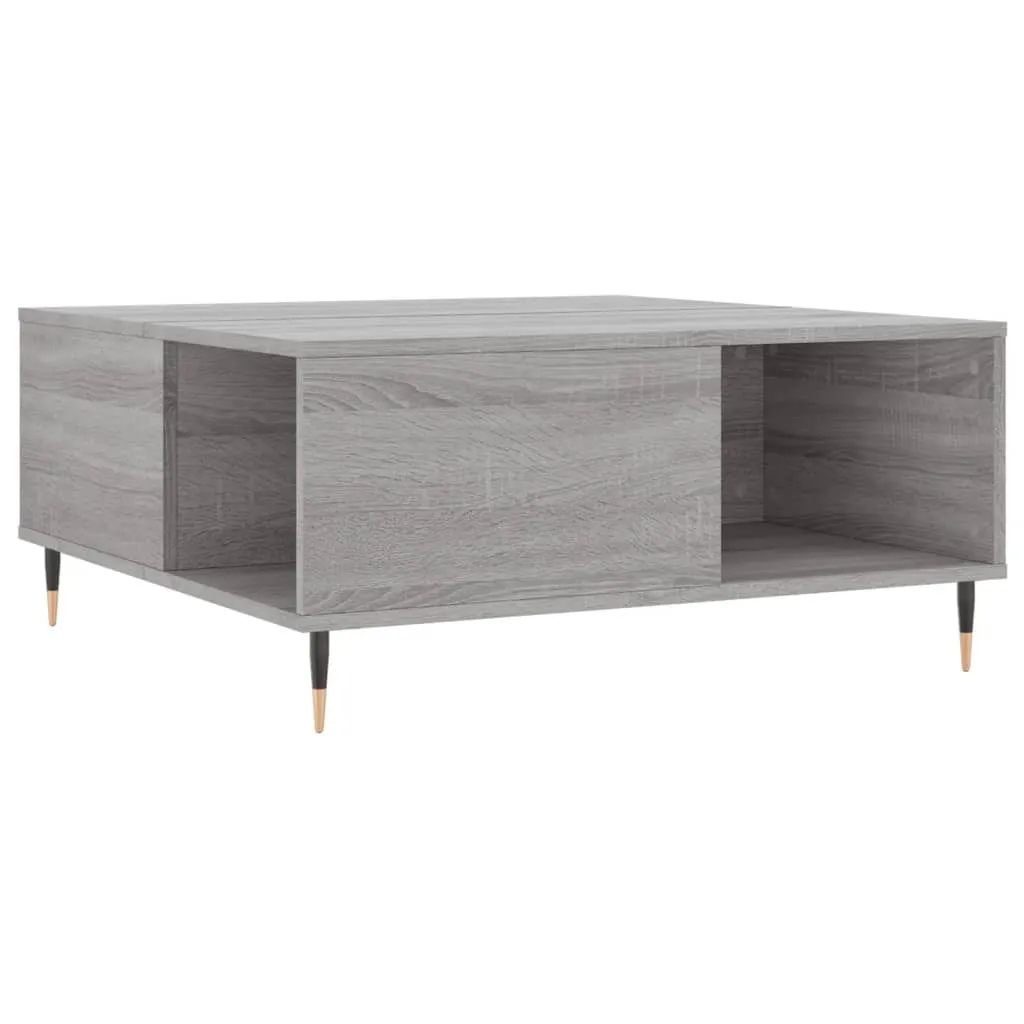 Tavolino Quadrato 80x80 Grigio Sonoma - Must-Have Living 2026