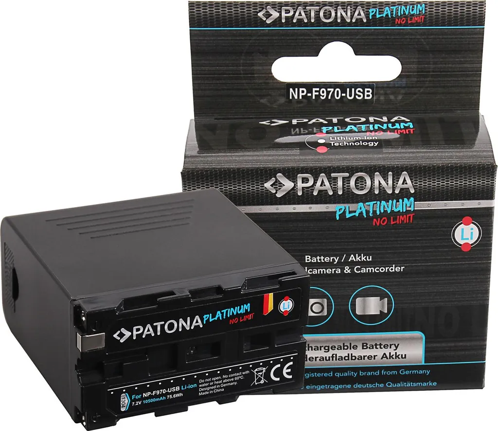 Batterie NP-F970 pour Sony CCD-TR1 et CCD-SC5 haute capacité 7800mAh