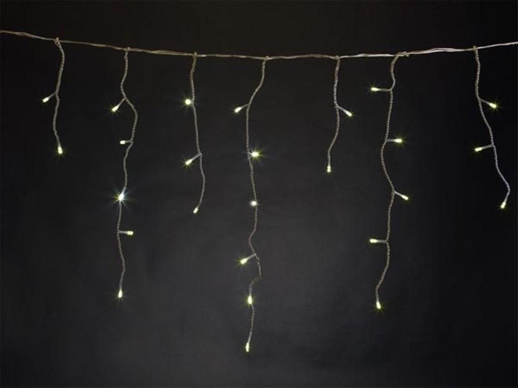 Vellight LED-Lichtvorhang kaltweiß, 4 m, 144 LEDs, wetterfest, energieeffizient und verzaubernd