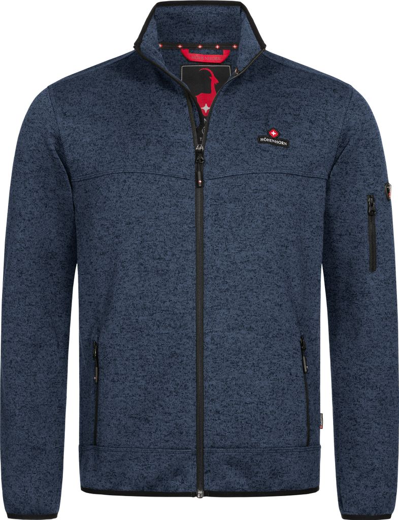 Höhenhorn Tacul Herren Jacke Fleece Strickjacke Navy Gr. XL