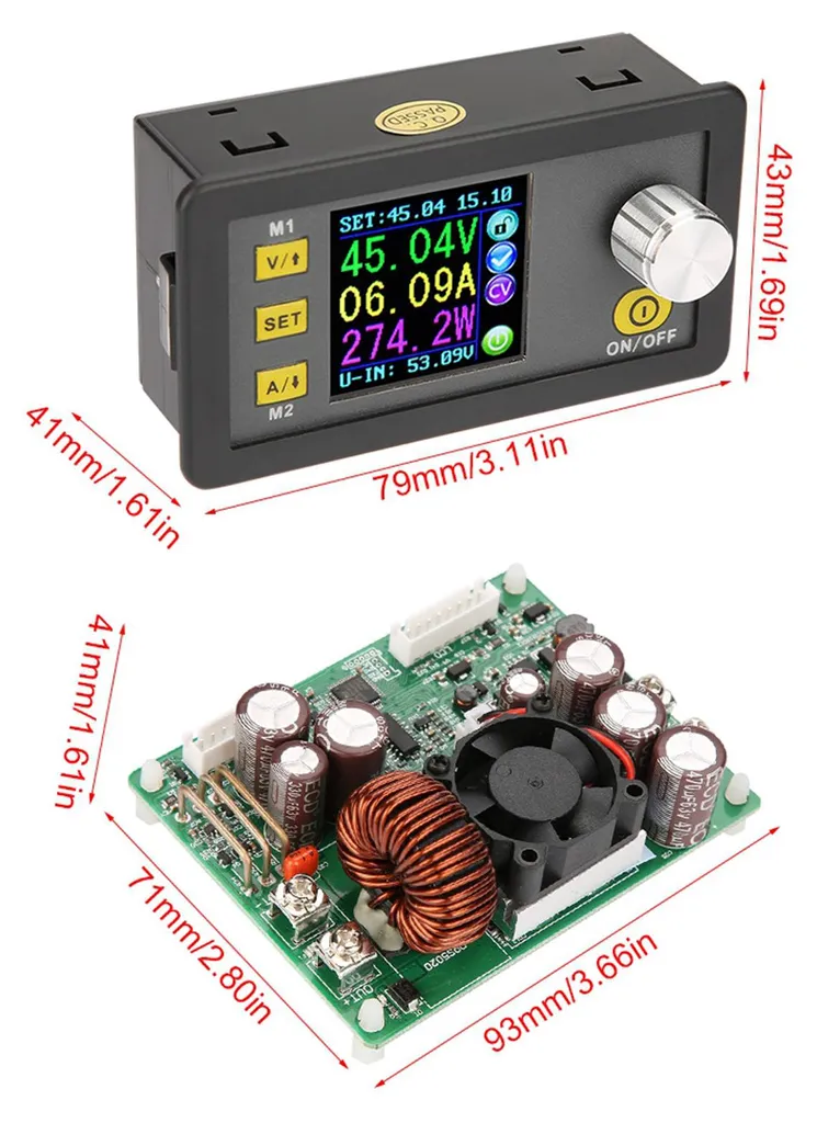 DPS5020 Alimentation Numérique LCD Réglable à Découpage 50V 20A - 16