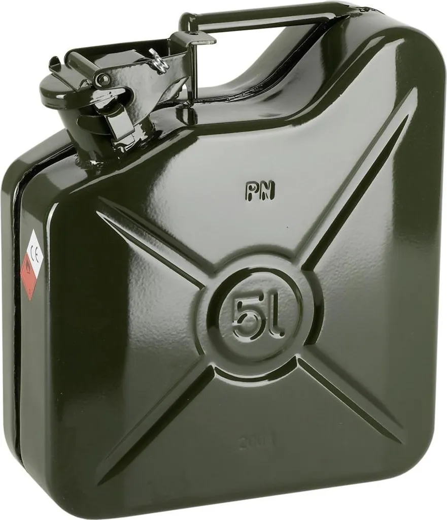 Tanica Benzina Pressol 21050 5L - Ferro Verniciato per Lavoro Pesante