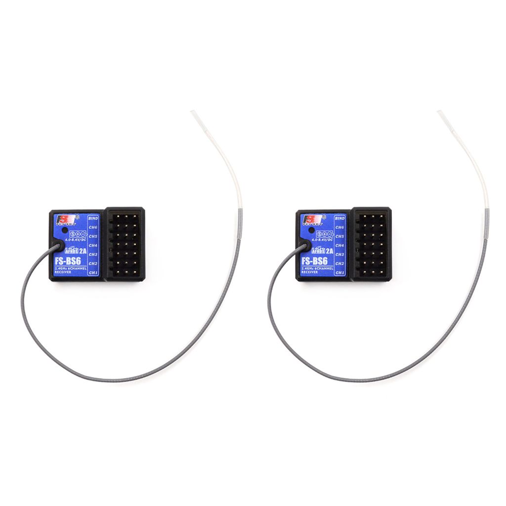 FlySky FS-BS6 přijímač 2,4 GHz 6CH AFHDS2 pro FlySky FS-GT5 Obrázek produktu 