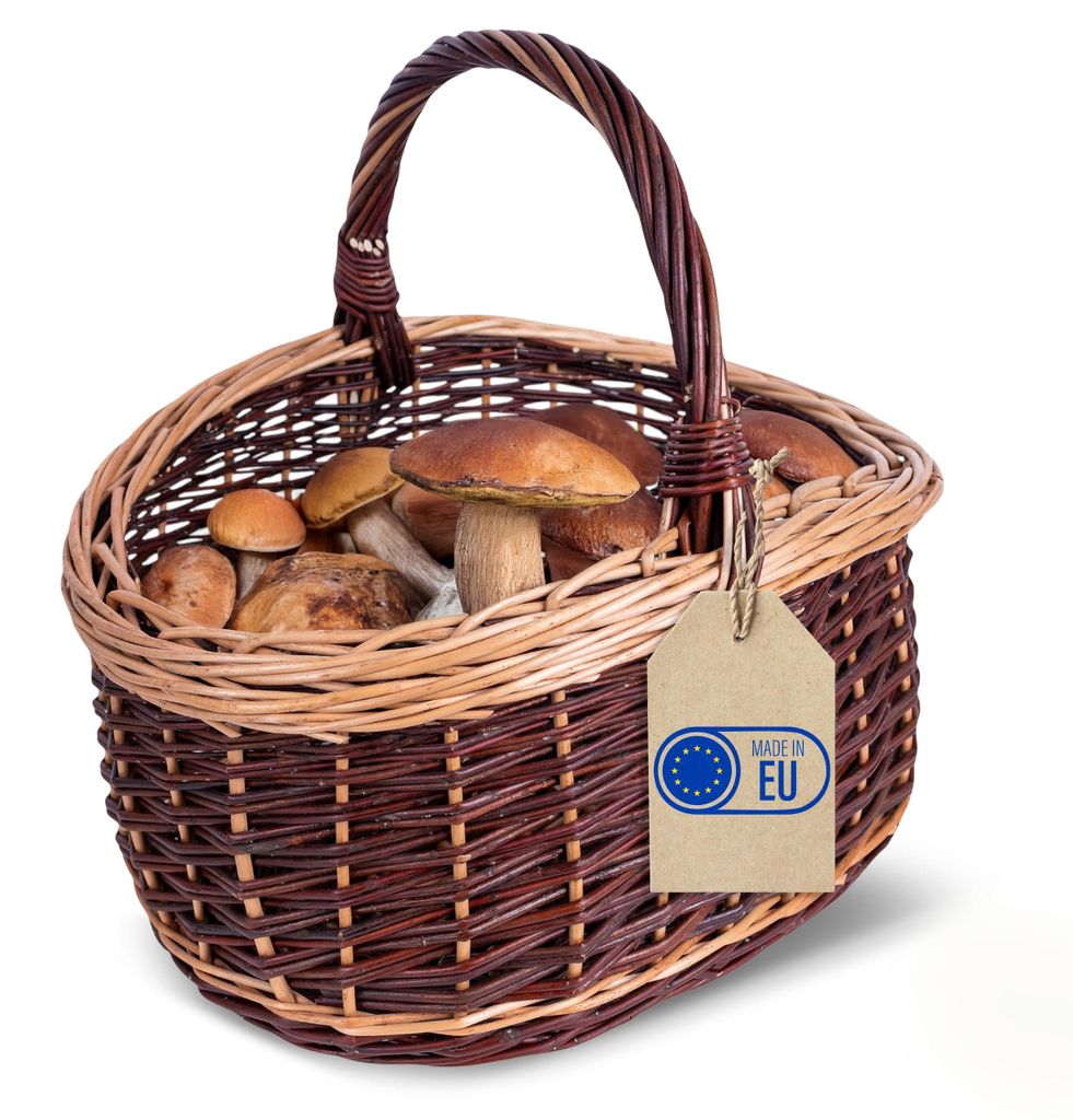 Creative Home Grote Picknickmand, met handvat, 43x33x40 cm, Productafbeelding 