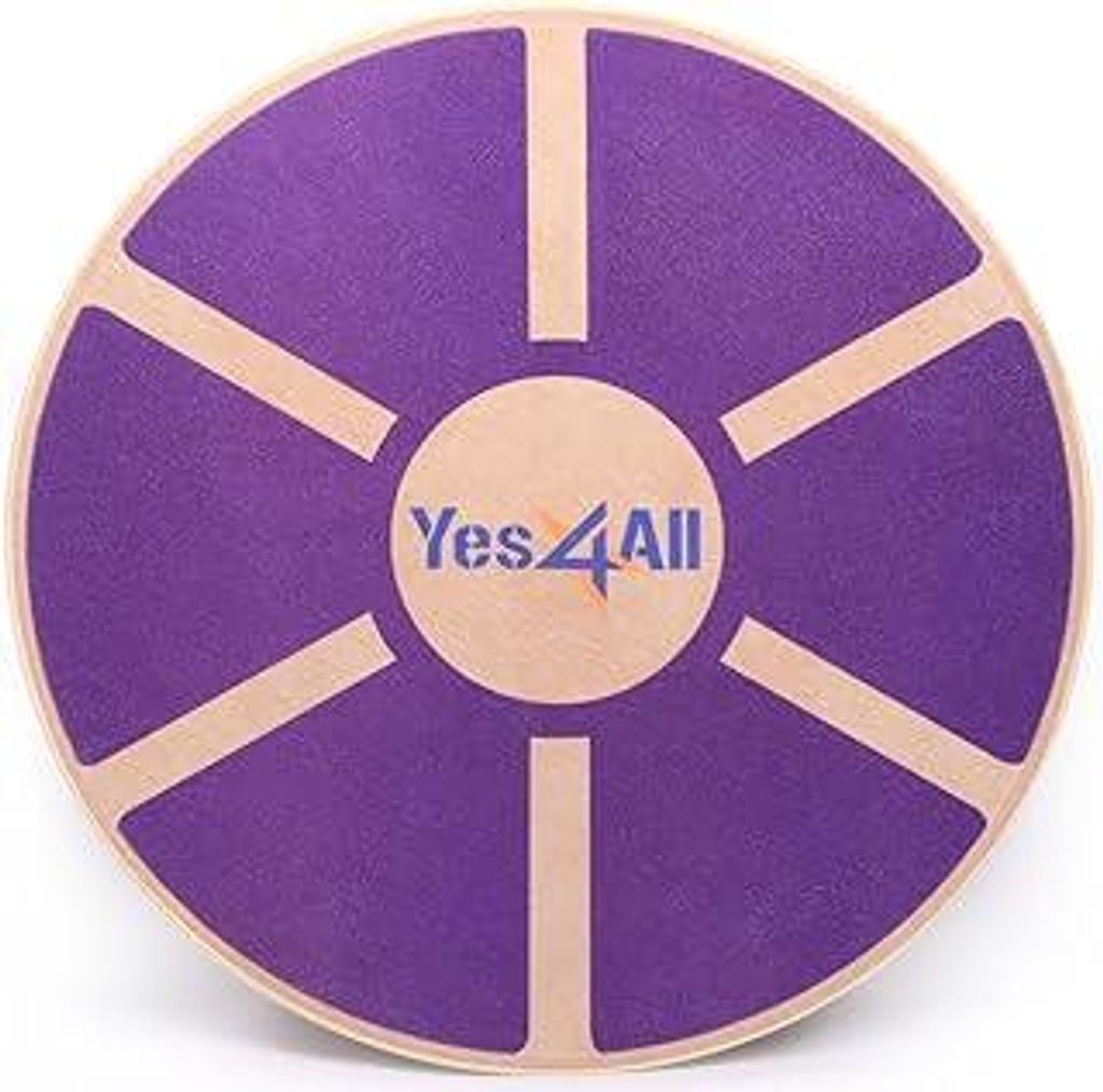 Gleichgewichtsboard aus Holz, Wackelbrett mit Hochwertiger Rutschfester Oberfläche, Bevorzugt für Stabilitätsübungen zu Hause, im Fitnessstudio...