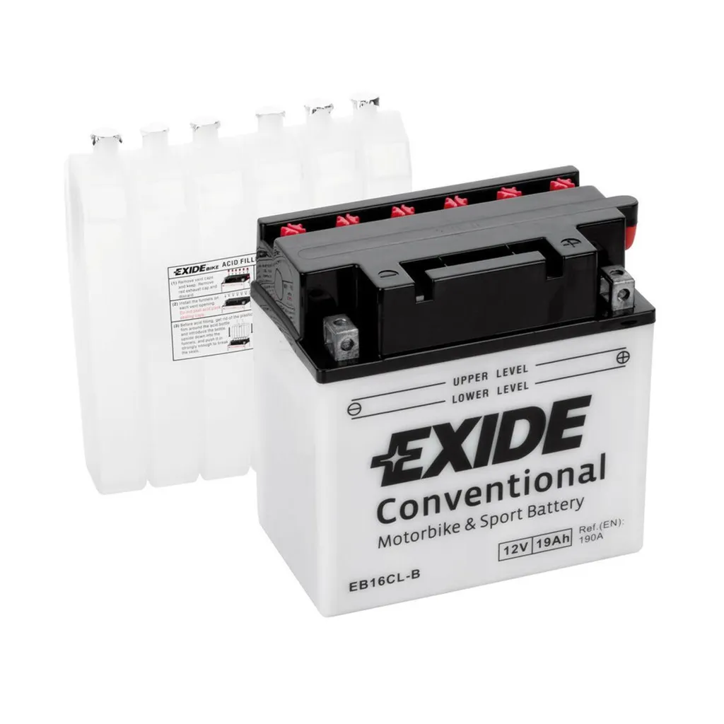 Batteria Moto Exide 19Ah 190A 12V | Libera l'Energia della Tua Passione