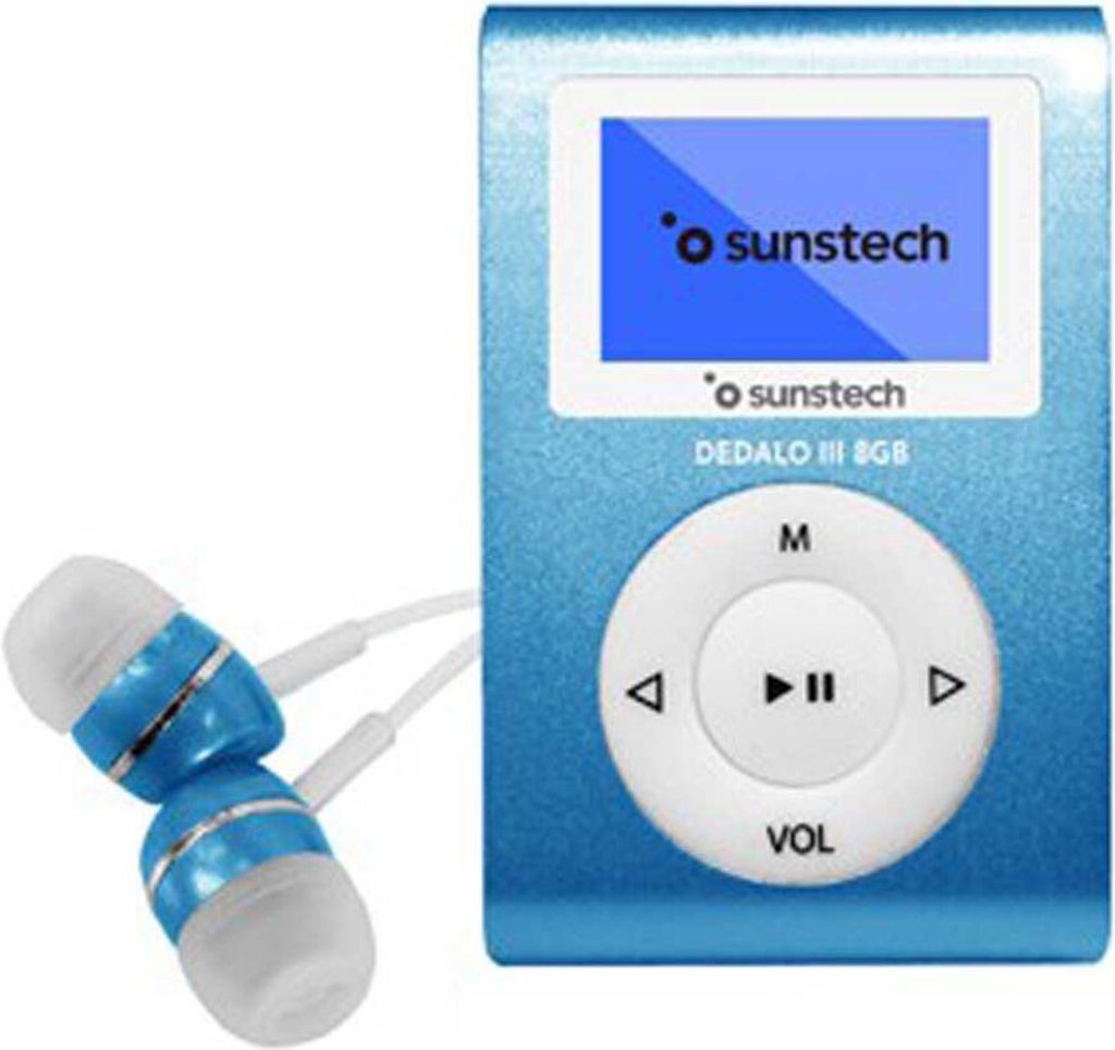 Sunstech DEDALOIII Player de MP3 8GB Blau
