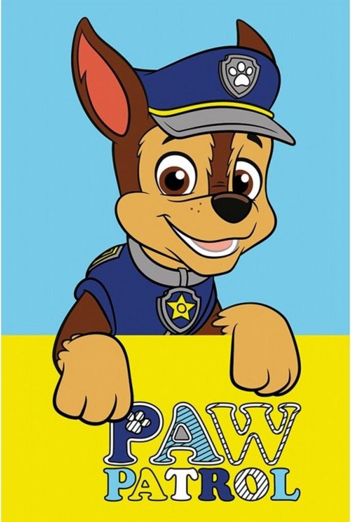 Paw Patrol Police Officer Chase detská osuška 30x50 cm Obrázok produktu 