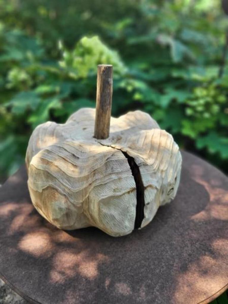 Holzkürbis Holzkürbis - d = 28 cm Produktbild 