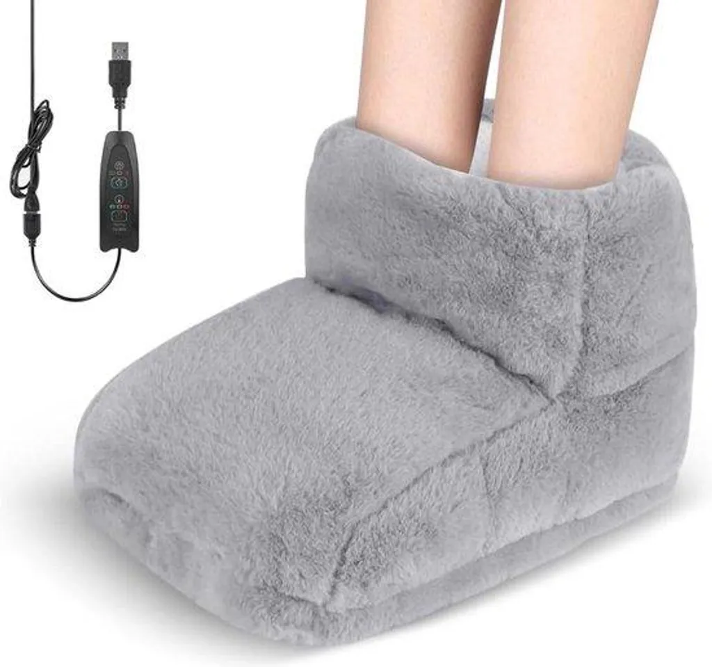 Chauffe-pieds électrique idéal pour le télétravail et les soirées hiver