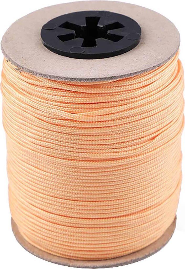 100m Schmuckschnur 1,4x1 mm Jalousieschnur Zugschnur Schmuckkordel Polyester