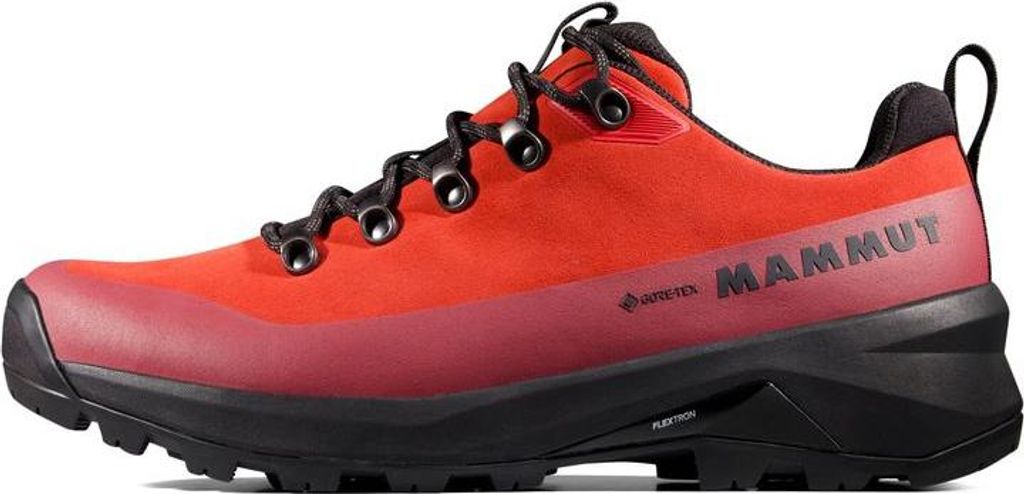 Mammut Ducan III Low LTH GTX Men - Leichter Wanderschuh für anspruchsvolle Touren, Farbe:mammut red-black, Größe:12 UK / 47 1/3