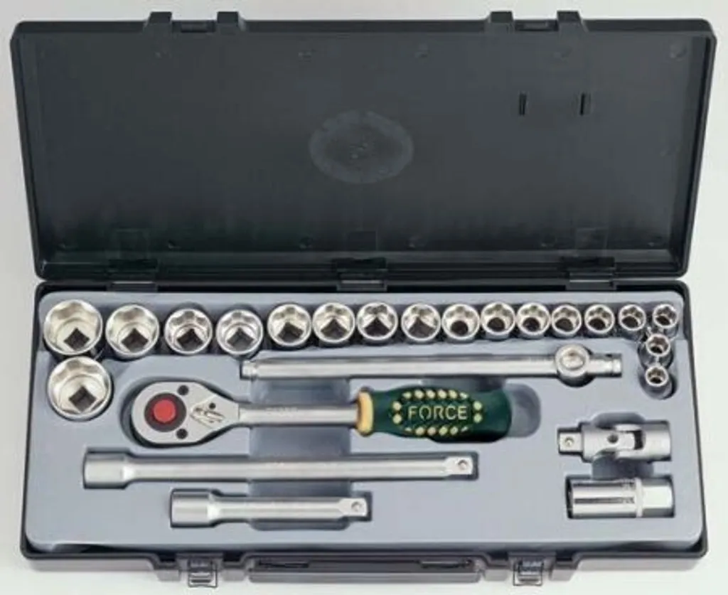 FORCE 4246 Set Bussole 1/2" SuperLock - Kit Meccanica Pesante 5.15kg