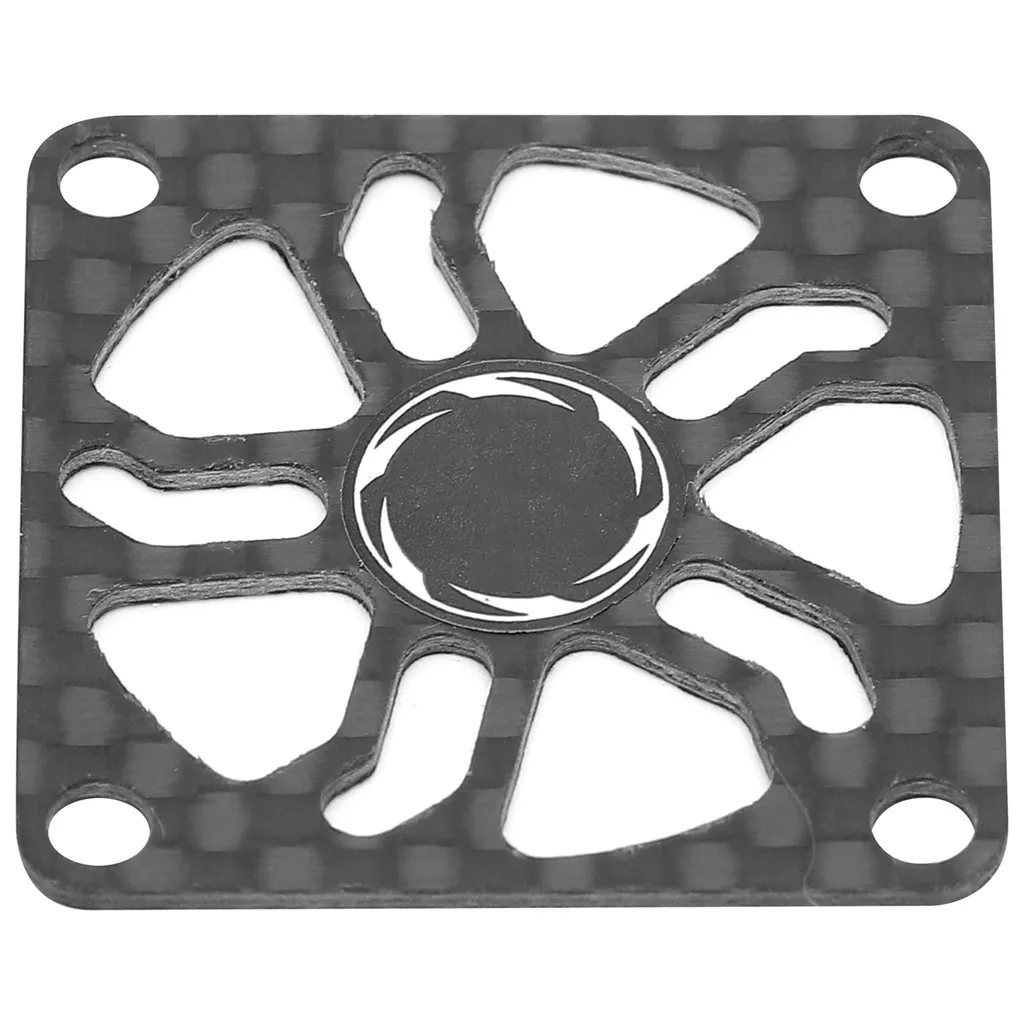 Copertura della ventola di raffreddamento, copertura della ventola di raffreddamento del motore elettrico, copertura della ventola di raffreddamento del motore ESC, copertura della ventola di raffreddamento RC, copertura della ventola di raffreddamento della fibra di carbonio, copertura della protezione della ventola di raffreddamento - 4