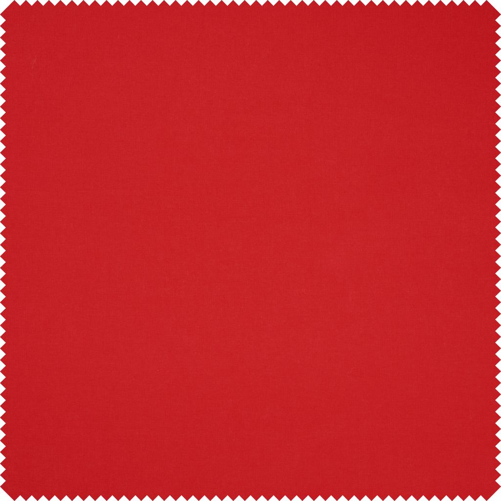 Westfalenstoffe Baumwoll-Stoff Uni, B 150 cm, Meterware, ideal für Nähen, Kleidung, Dekoration, Quilten, Basteln Rot
