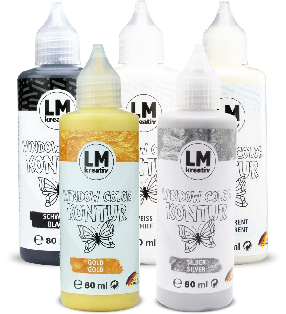 LM-Kreativ Window Color Basis-Konturenfarbe – abziehbare Produktbild 