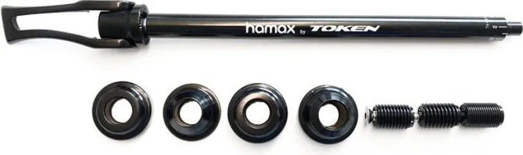Axe de fixation 12 mm Hamax solution montage remorque vélo moderne - 2