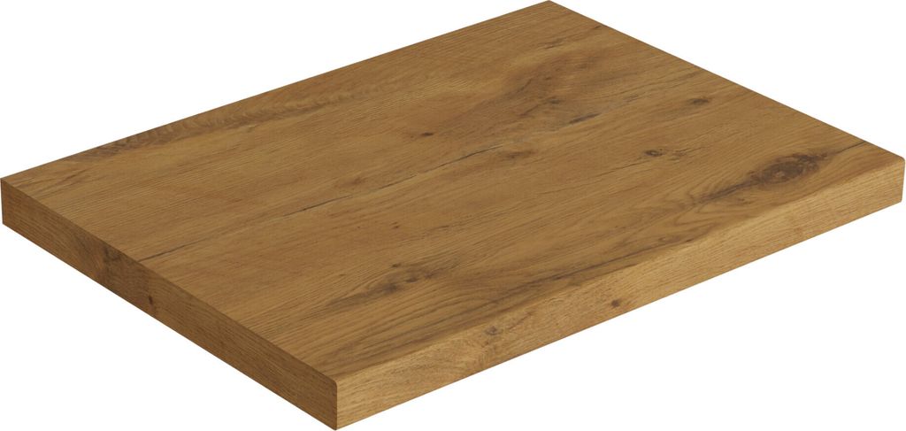 Möbelplatte Lavita Oak 605x400 | Widerstandfähigkeit gegen Feuchtigkeit | Hochwertige Möbelplatte für das Badezimmer | Material: Dekoratives un...