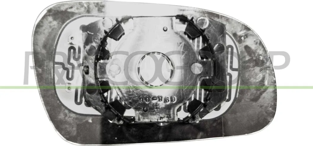 Verre de Rétroviseur Gauche PRASCO VG3307514 pour VW Fox 5Z0857501D999