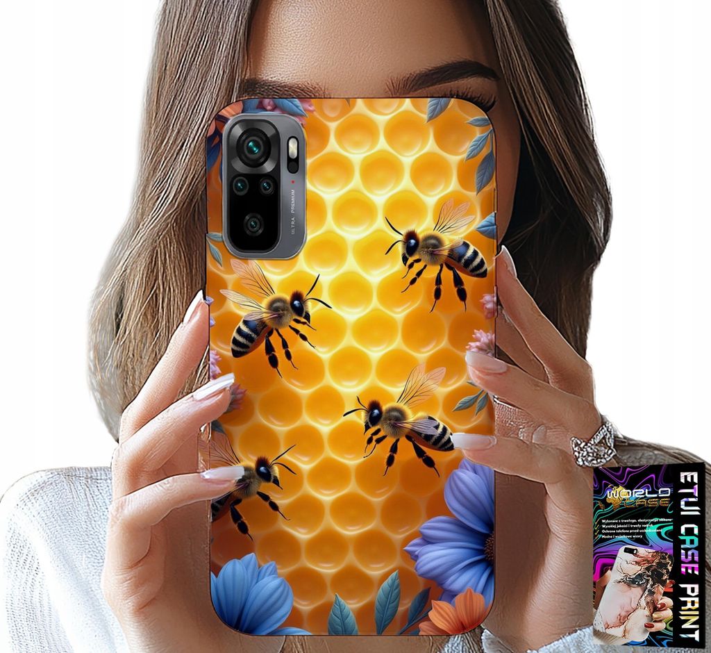 Gehäuse Für Xiaomi Note 10 / 10S - Bienenstock Wabenrückseite Gehäuse