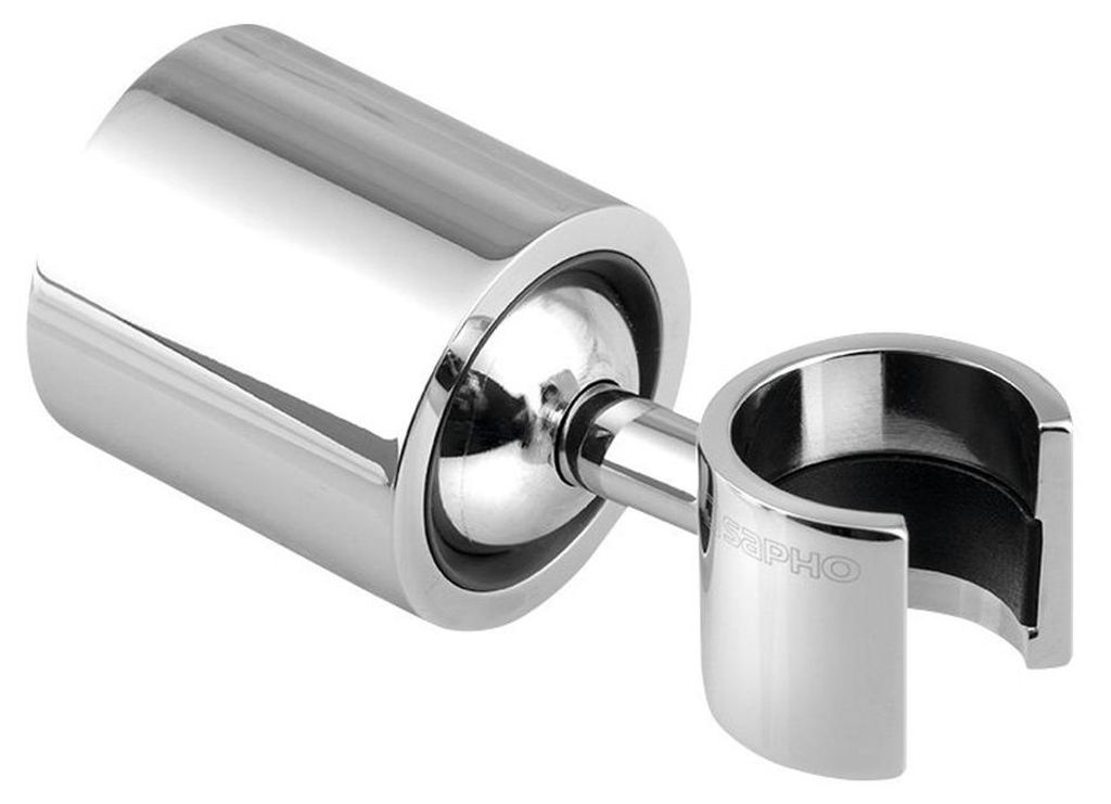 Sapho Brausehalter mit Drehgelenk, Chrom Produktbild 