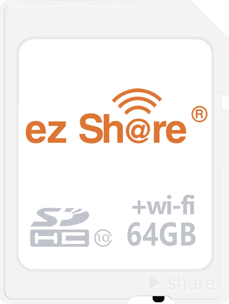 Plus de Câbles : Carte SD WiFi 64 Go EZ Share pour Transfert Photo Facile