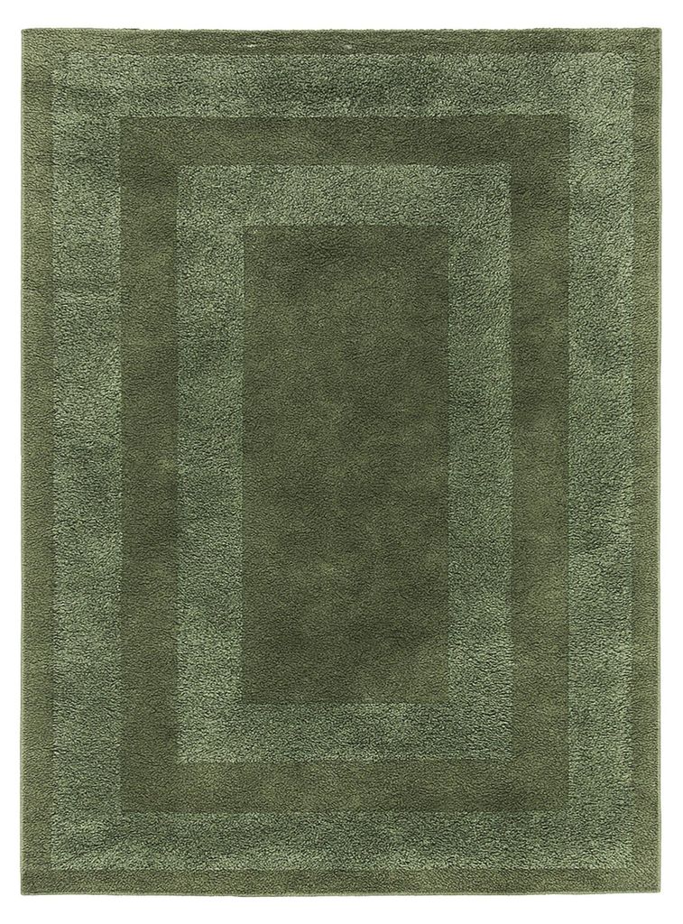 Teppich Skandinavisch - Lova Border Grün Produktbild 