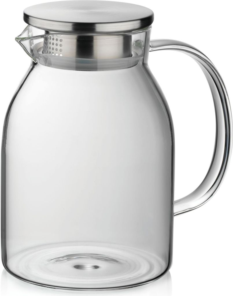 Kela Luna, Karaffe, 1,75 l, Transparent, Borosilikatglas, Produktbild 