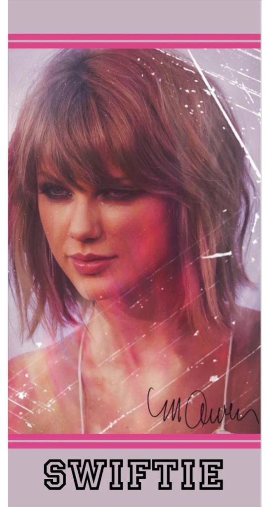 Toalla de playa de algodón para fans de Taylor Swift, tipo Imagen del producto 