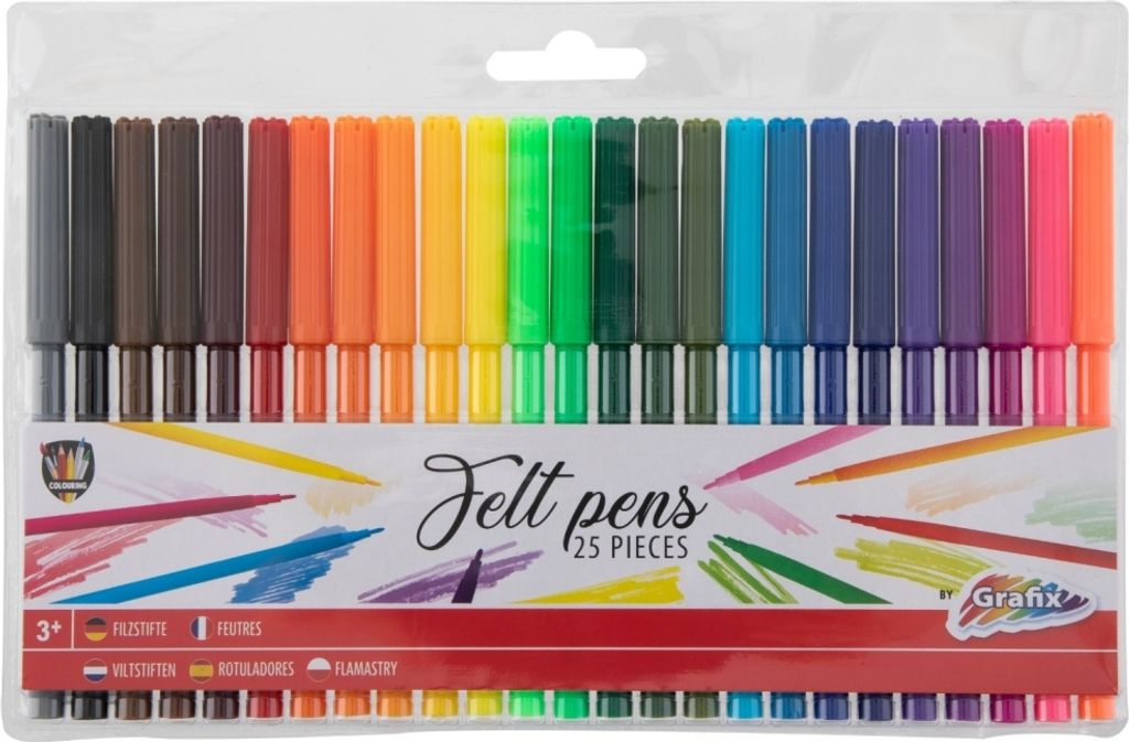 Grafix Grafix Filzstifte 25 Stück
