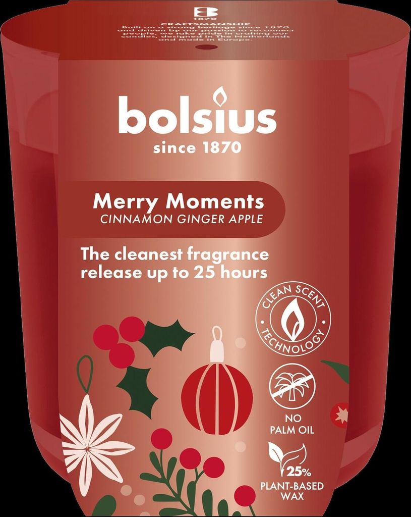 Duftglas 'Merry Moments' Ingwer Apfel Zimt