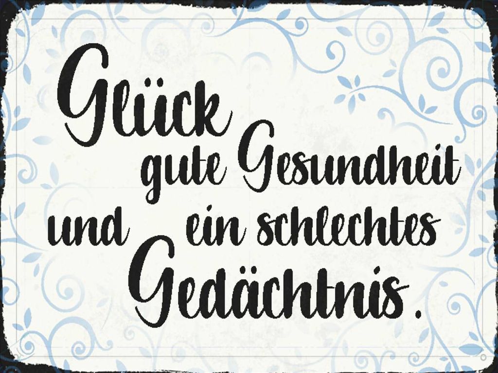 vianmo Holzschild 30x40 cm Glück gute Gesundheit Produktbild 