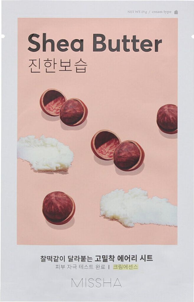 Missha Airy Fit Shea Butter Sheet Mask 19g Produktbild 