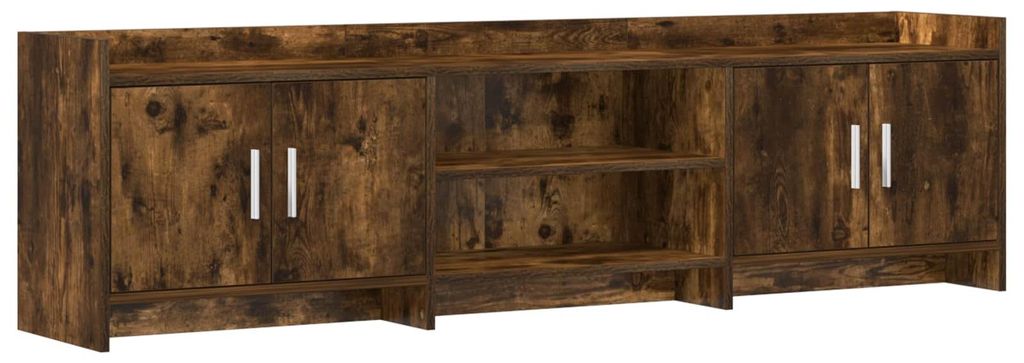 vidaXL TV-Schränk 168 x 33 x 47 cm Geräucherte Eiche Holzwerkstoff