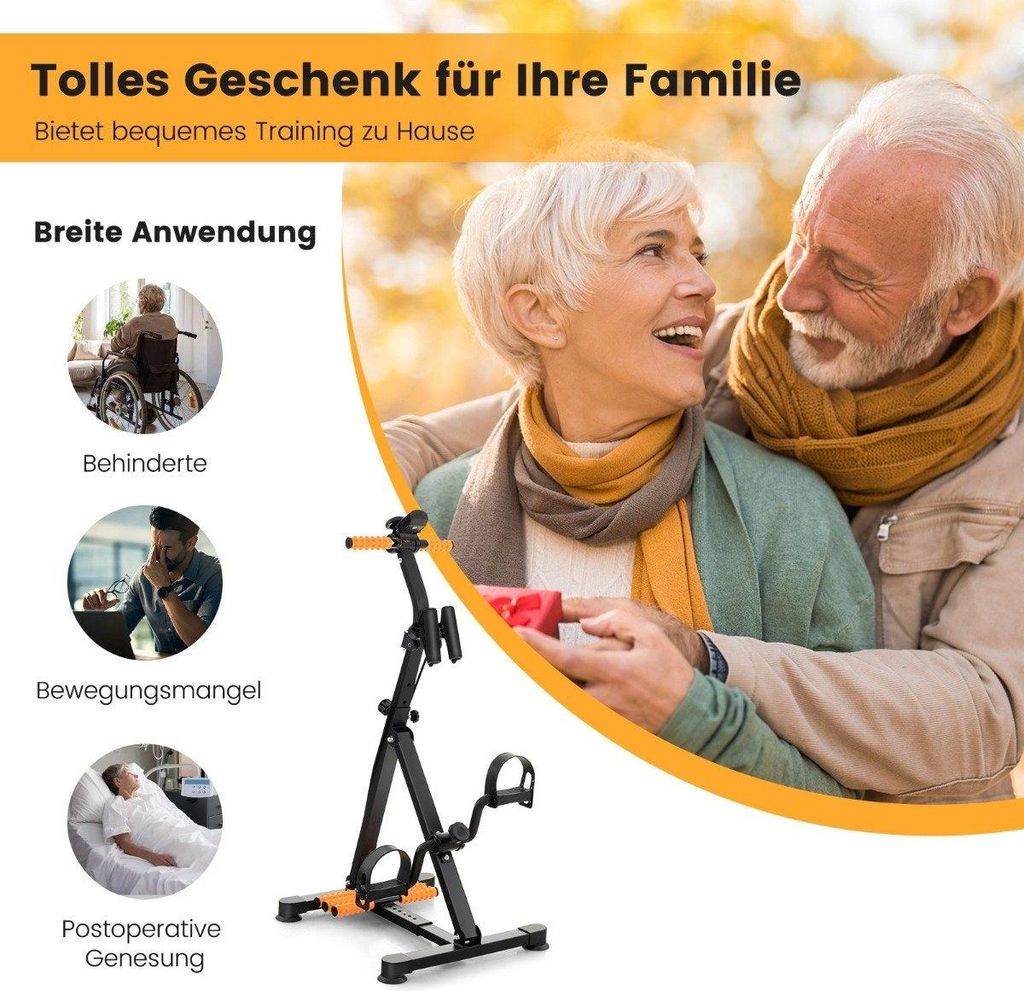 Pedálový trenažér pre seniorov Fitness prístroj na ruku Obrázok produktu 