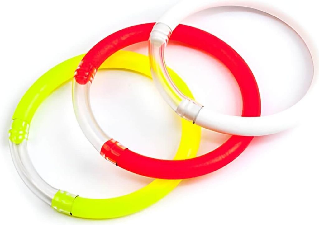 Delphin Round White-Red-Yellow Bite Indicator (indicateur Image du produit 