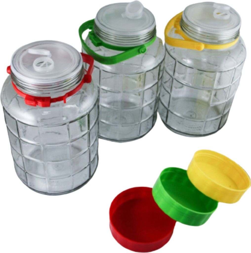 Gurkenglas Einmachglas Einmachgläser Vorratsglas 5 Liter Produktbild 5
