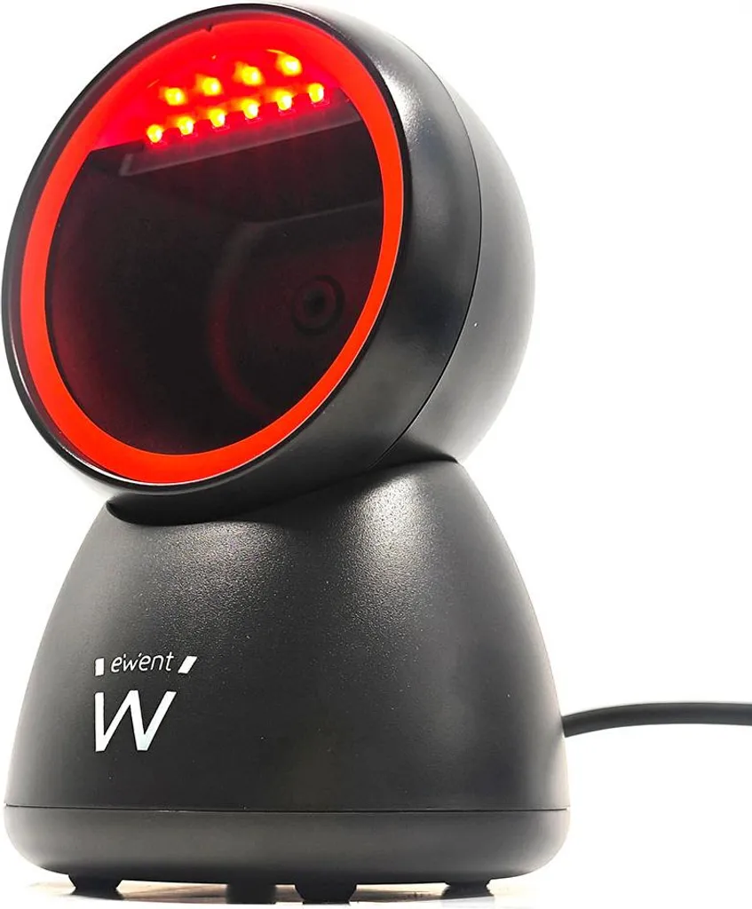Scanner Code Barre Laser Ewent EW3450 - Haute Précision Prise Secteur - 3