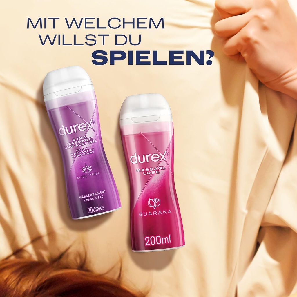 gleitgel spiele Durex Play 2in1 Massage & Gleitgel - Aloe Vera