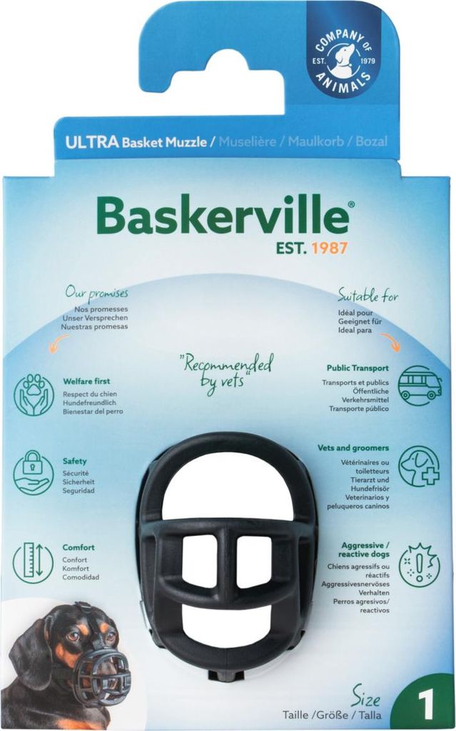 Baskerville Ultra Mündung Muilkorf