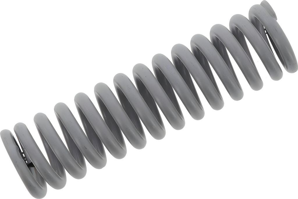 Druckfeder, einschichtsilber plastbeschichtet f. Federbein m. außenliegender Feder S51/1B4, S53B, S83B