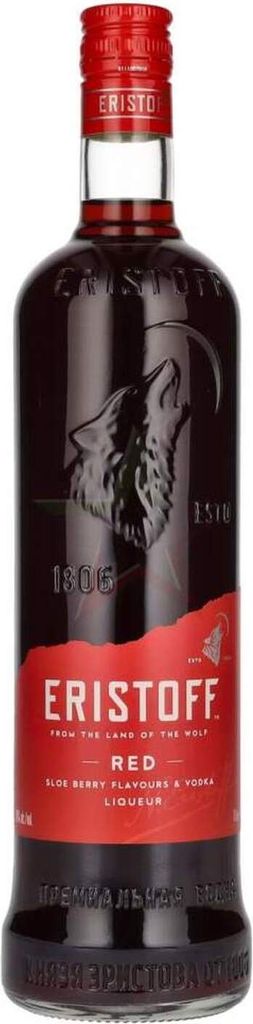 Eristoff Red Sloe Berry 18 % 1,00 Liter