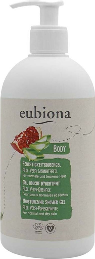 Eubion Feuchtigkeitsspendendes Duschgel mit Aloe und Granatapfel 500 ml